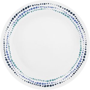 Ocean Blue Dinner Plates Set for Everyday Table Dining
